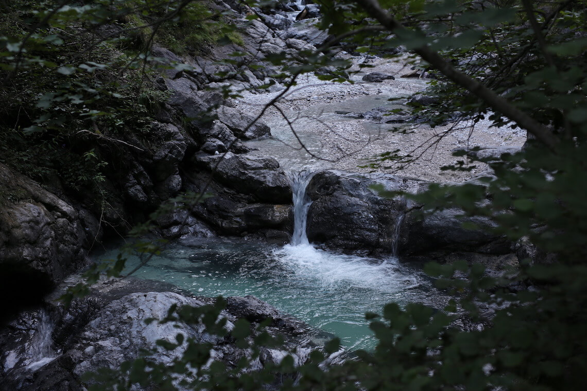 Wildbach Vomp